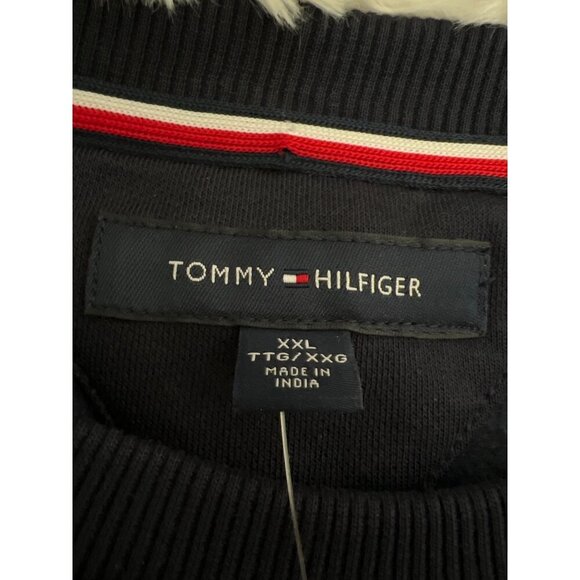Tommy Hilfiger XXL Crewneck Sweatshirt New with Tags Nautical Spellout - Picture 3 of 5